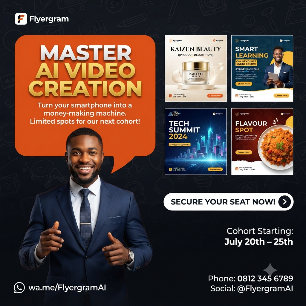 Marketing flyer 